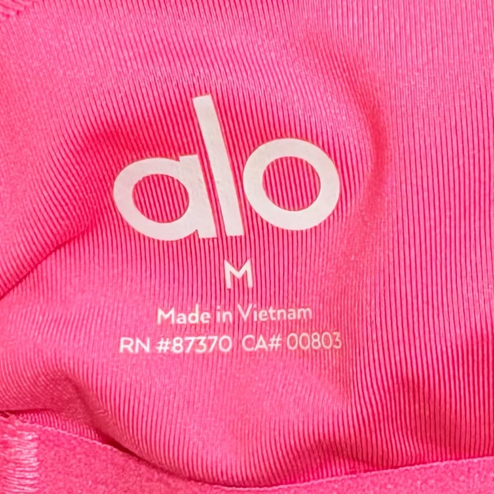 Alo Yoga Airlift pink Sports Bra M - Picture 2 of 4